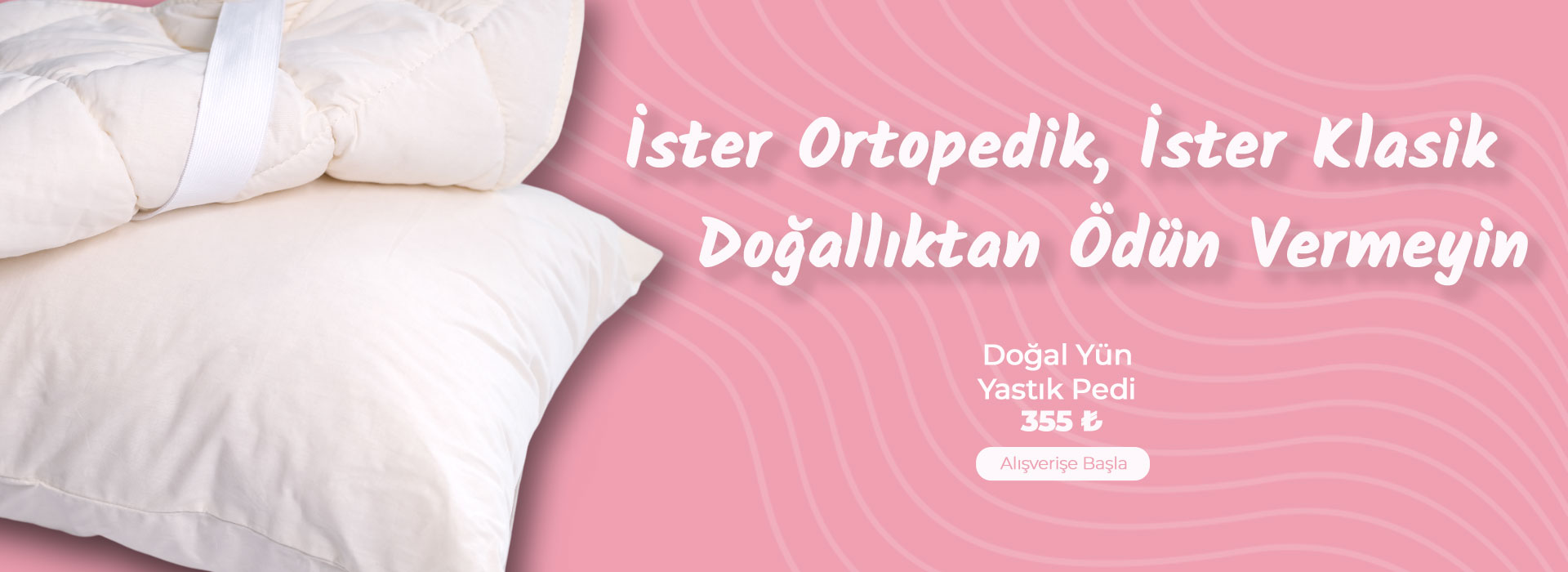 Yün Yastık Pedi